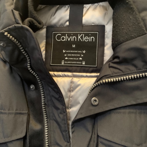 Men’s Calvin Klein Extreme Cold Performance Parka Sz.M - Picture 3 of 10